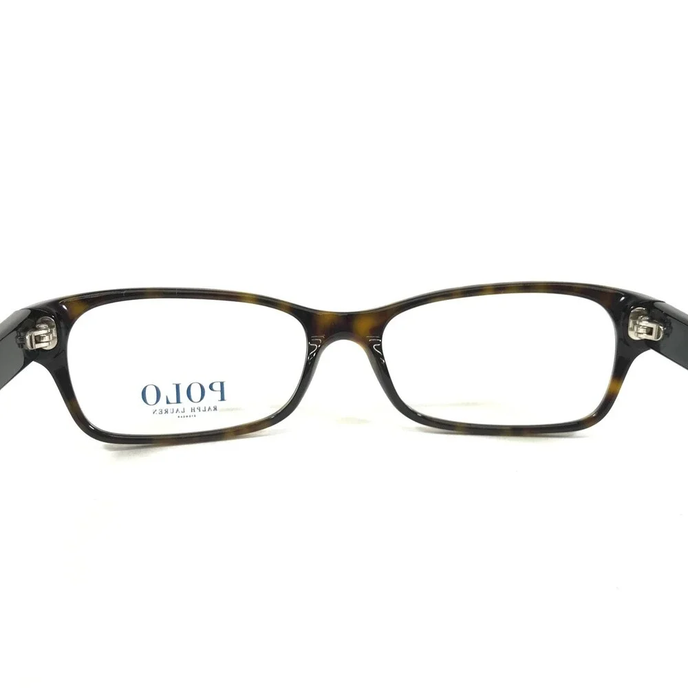 Polo Ralph Lauren Eyeglasses Frames PH2147 5574 Black Tortoise Yellow 52-16-140